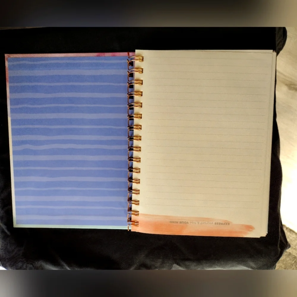 Mindgreen Wellness Journal - Pastel Watercolor Spiral Notebook - Picture 4 of 8